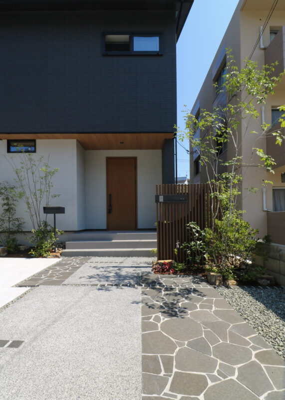 シンプルな和モダン外構
