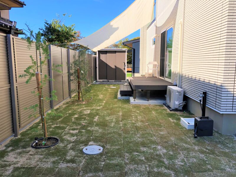 目隠しフェンスでお庭をプライベート空間に！！：岐阜県可児市