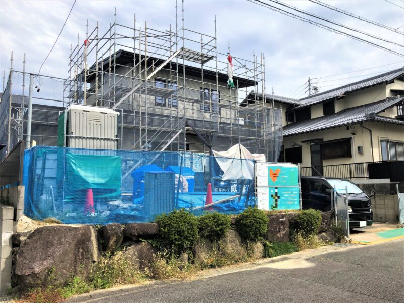 before　一条工務店の新築に伴う外構工事です。
建物を引き立たせる外構をプランニング！