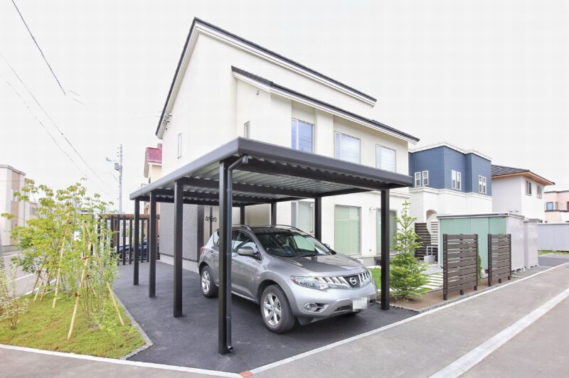 家族で過ごす快適空間 ～お庭でBBQとカースペースでバスケットが出来る空間～ 北海道札幌市