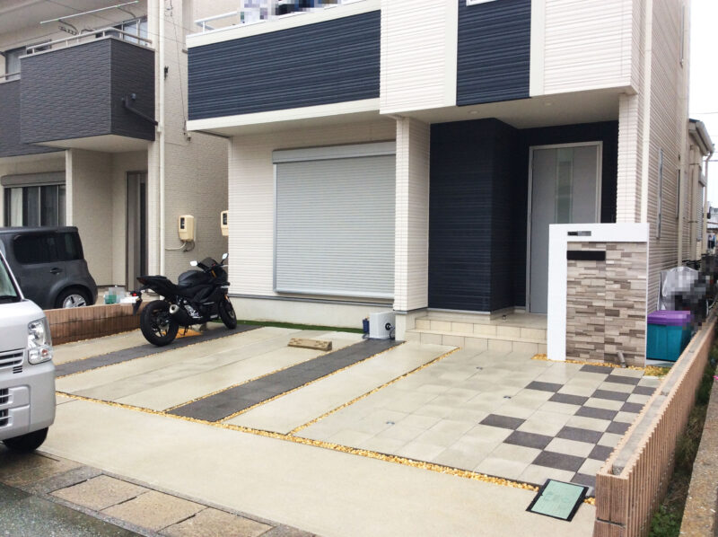 駐車場と門壁のリフォーム - 浜松市南区 Ａ様邸 -