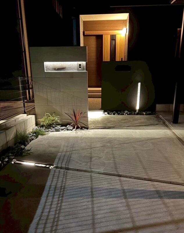 夜間のお顔。